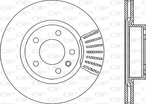 Open Parts BDR1419.20 - Disque de frein cwaw.fr