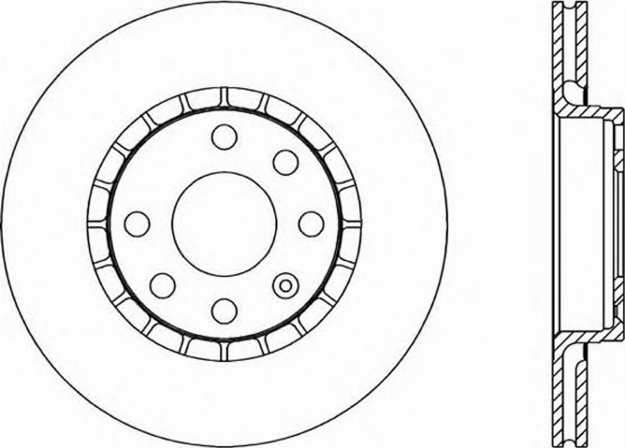 Open Parts BDR1415.20 - Disque de frein cwaw.fr