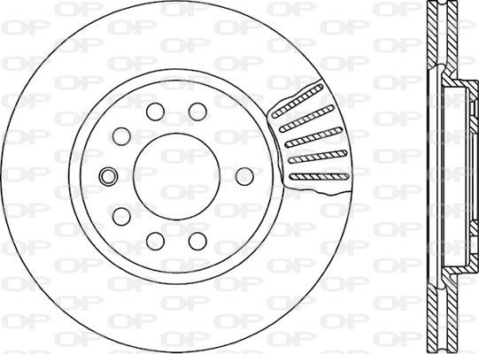 Open Parts BDR1418.20 - Disque de frein cwaw.fr