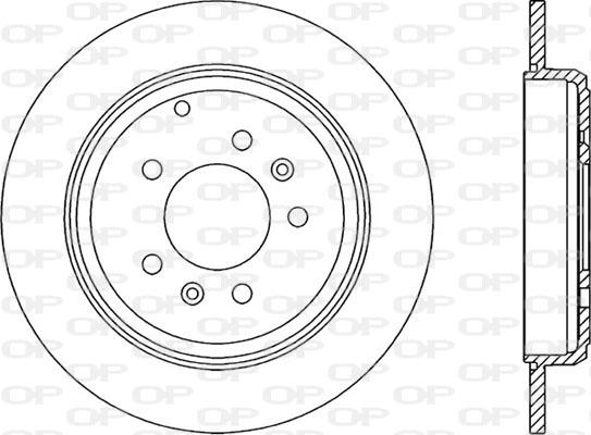 Open Parts BDR1434.10 - Disque de frein cwaw.fr