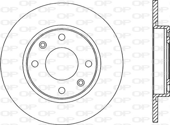 Open Parts BDR1431.10 - Disque de frein cwaw.fr