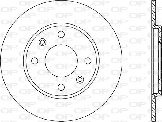 Open Parts BDR1433.10 - Disque de frein cwaw.fr