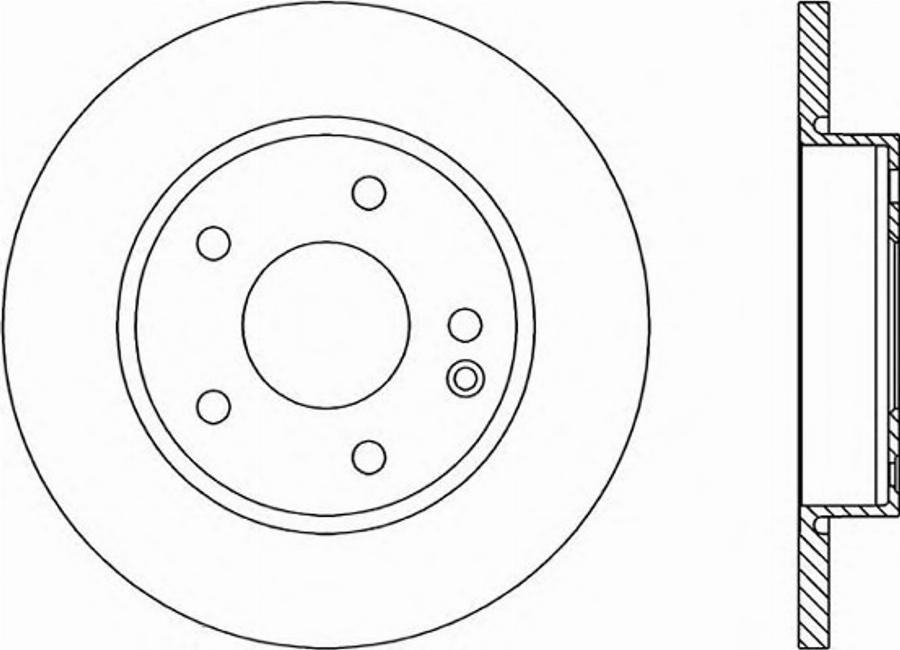 Open Parts BDR1699.10 - Disque de frein cwaw.fr