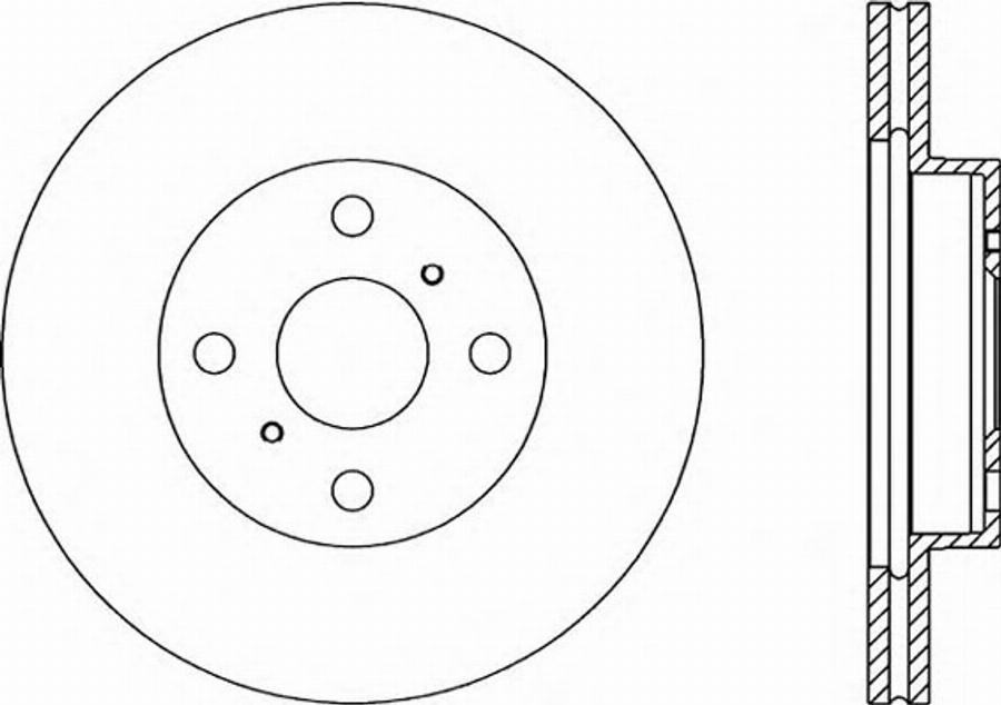 Open Parts BDR1640.20 - Disque de frein cwaw.fr