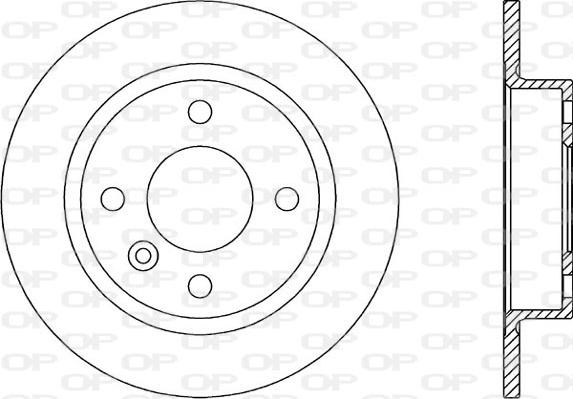 Open Parts BDR1610.10 - Disque de frein cwaw.fr