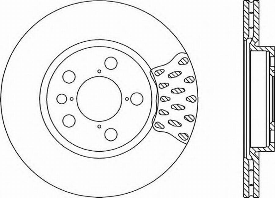 Open Parts BDR1674.20 - Disque de frein cwaw.fr