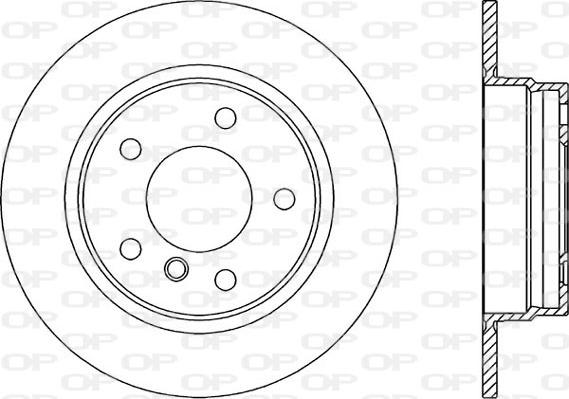 Open Parts BDR1094.10 - Disque de frein cwaw.fr