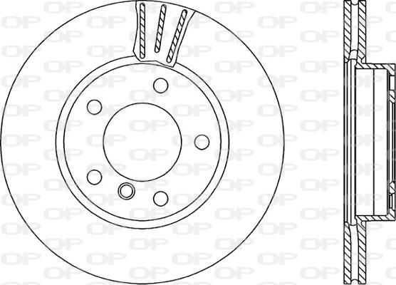 Open Parts BDR1093.20 - Disque de frein cwaw.fr