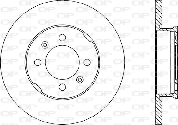 Open Parts BDR1049.10 - Disque de frein cwaw.fr