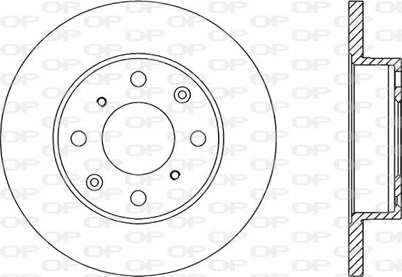 Open Parts BDR1050.10 - Disque de frein cwaw.fr