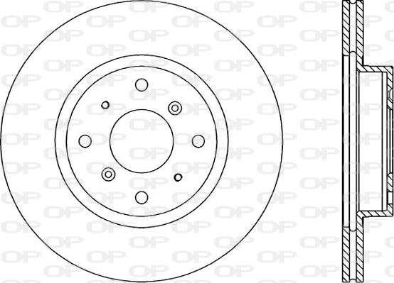 Open Parts BDR1052.20 - Disque de frein cwaw.fr