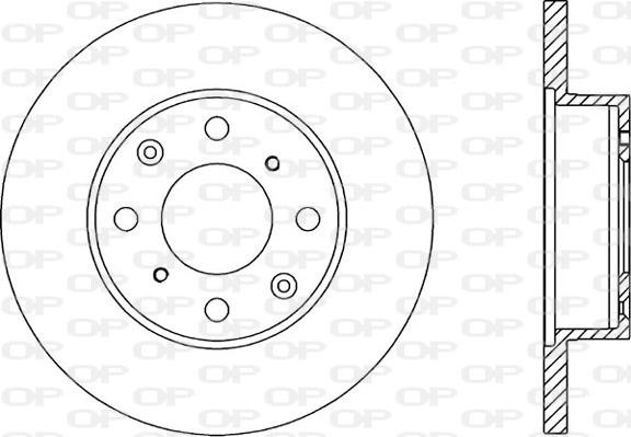 Open Parts BDR1063.10 - Disque de frein cwaw.fr