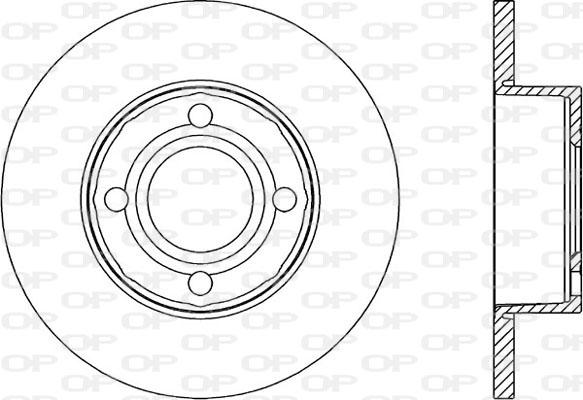 Open Parts BDR1035.10 - Disque de frein cwaw.fr