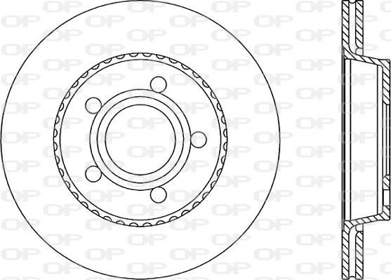 Open Parts BDR1029.20 - Disque de frein cwaw.fr