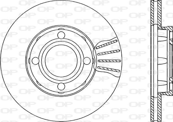 Open Parts BDR1020.20 - Disque de frein cwaw.fr