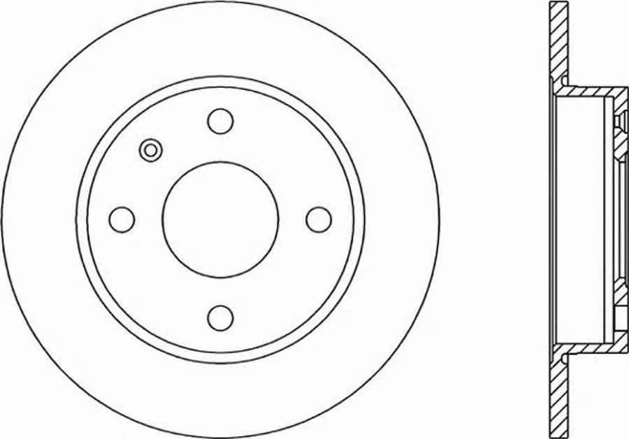 Open Parts BDR1175.10 - Disque de frein cwaw.fr