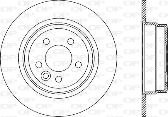 Open Parts BDR1894.10 - Disque de frein cwaw.fr