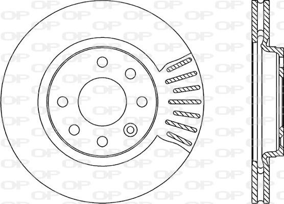 Open Parts BDR1845.20 - Disque de frein cwaw.fr