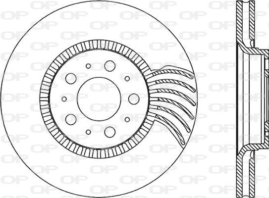 Open Parts BDR1846.20 - Disque de frein cwaw.fr