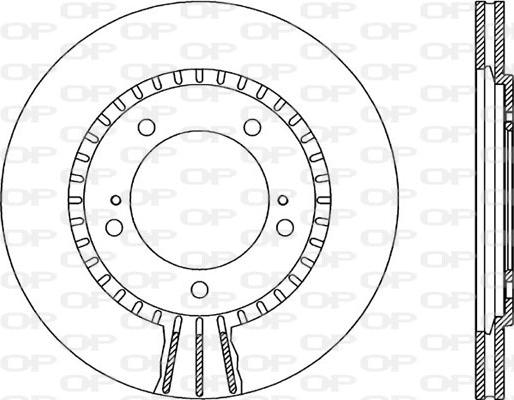 Open Parts BDR1868.20 - Disque de frein cwaw.fr