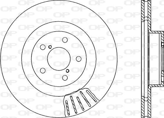 Open Parts BDR1819.20 - Disque de frein cwaw.fr