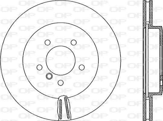 Open Parts BDR1881.20 - Disque de frein cwaw.fr