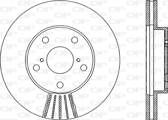 Open Parts BDR1875.20 - Disque de frein cwaw.fr