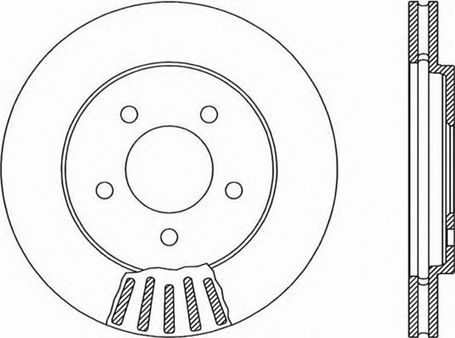 Open Parts BDR1871.20 - Disque de frein cwaw.fr