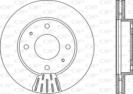 Open Parts BDR1872.20 - Disque de frein cwaw.fr