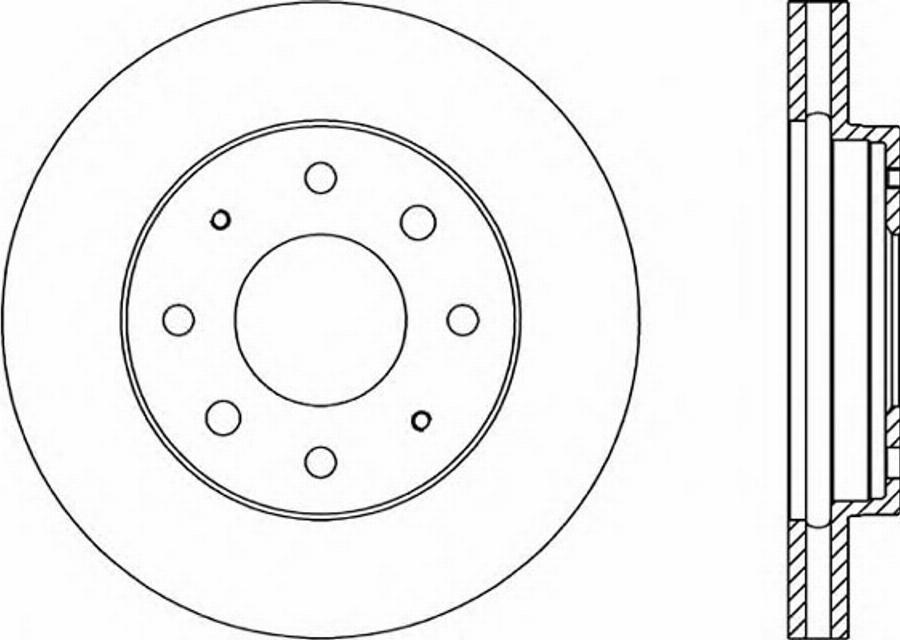 Open Parts BDR1345.20 - Disque de frein cwaw.fr