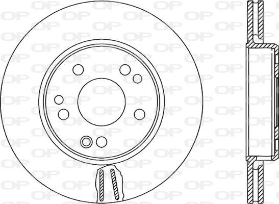 Open Parts BDR1303.20 - Disque de frein cwaw.fr