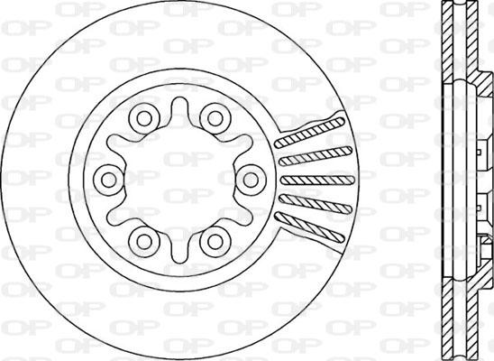 Open Parts BDR1378.20 - Disque de frein cwaw.fr