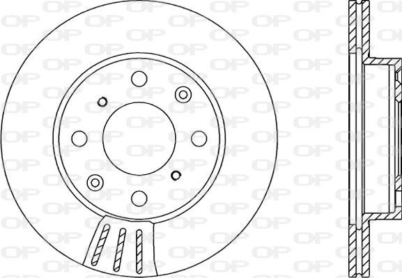 Open Parts BDR1203.20 - Disque de frein cwaw.fr