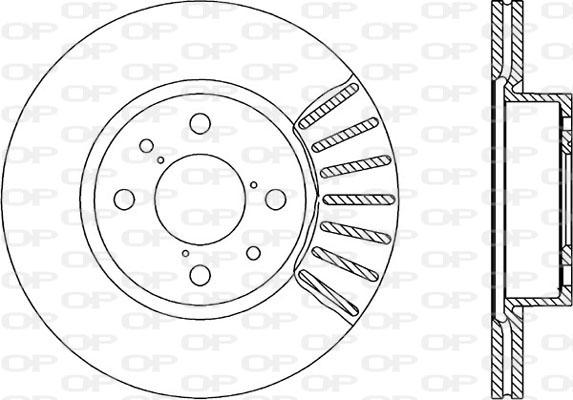 Open Parts BDR1230.20 - Disque de frein cwaw.fr