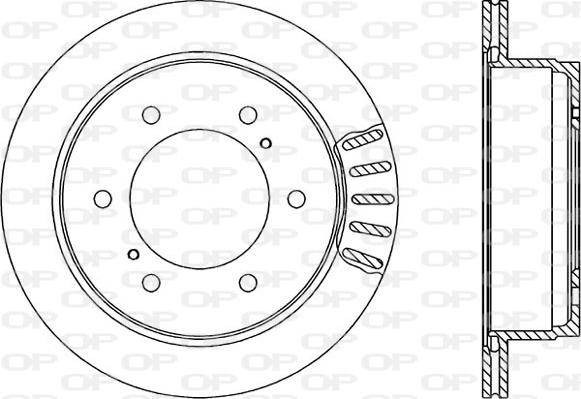 Open Parts BDR1796.20 - Disque de frein cwaw.fr