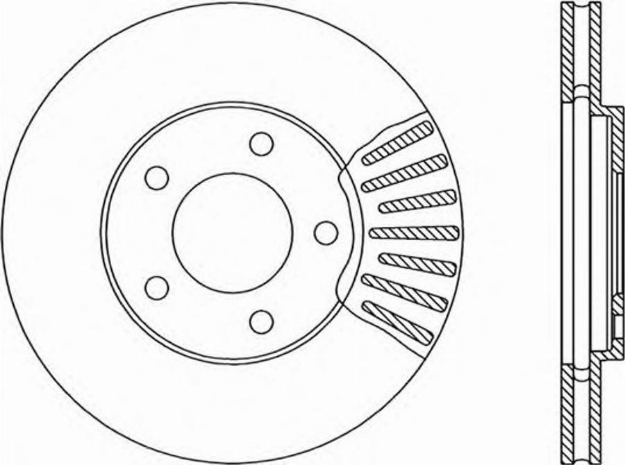 Open Parts BDR1764.20 - Disque de frein cwaw.fr