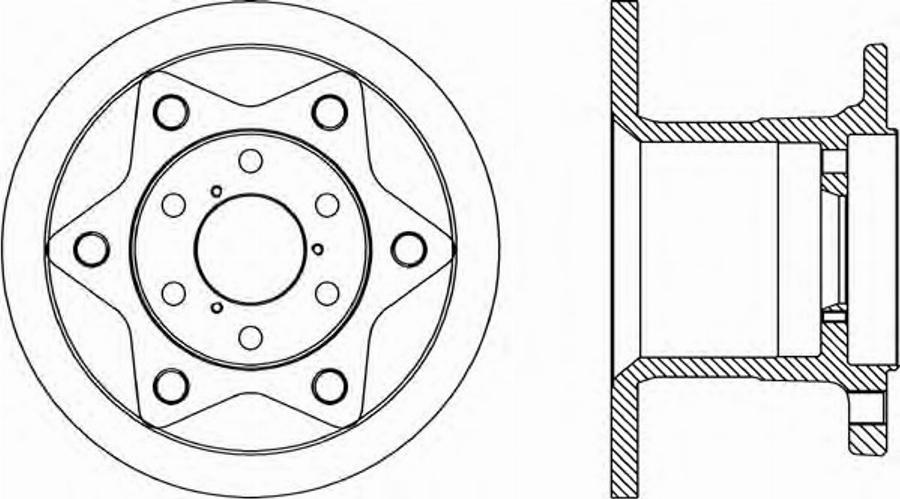 Open Parts BDR1767.10 - Disque de frein cwaw.fr