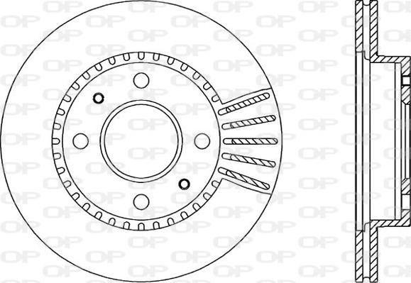 Open Parts BDR1707.20 - Disque de frein cwaw.fr