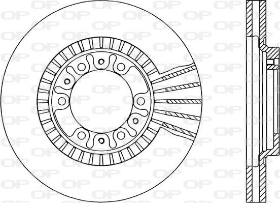 BENDIX 520474 - Disque de frein cwaw.fr