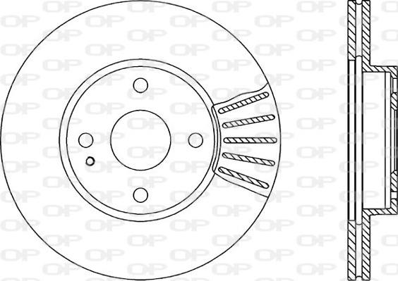 Open Parts BDR1780.20 - Disque de frein cwaw.fr