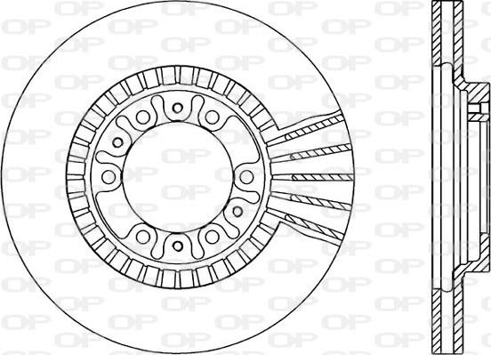 Open Parts BDR1788.20 - Disque de frein cwaw.fr