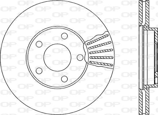 Lucas Electrical DF 4045 - Disque de frein cwaw.fr