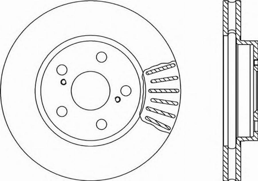 Open Parts BDR1725.20 - Disque de frein cwaw.fr