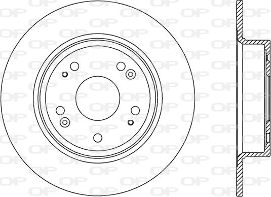 Open Parts BDR2495.10 - Disque de frein cwaw.fr