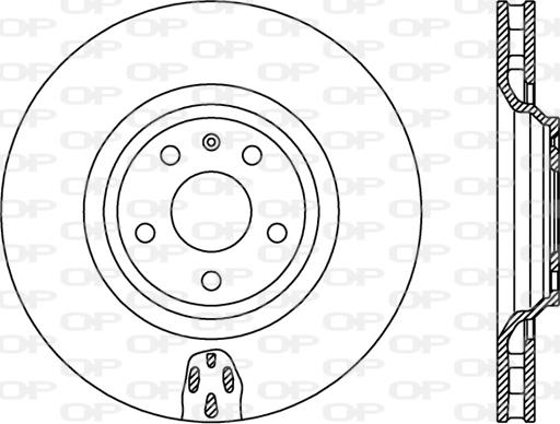 Open Parts BDR2448.20 - Disque de frein cwaw.fr