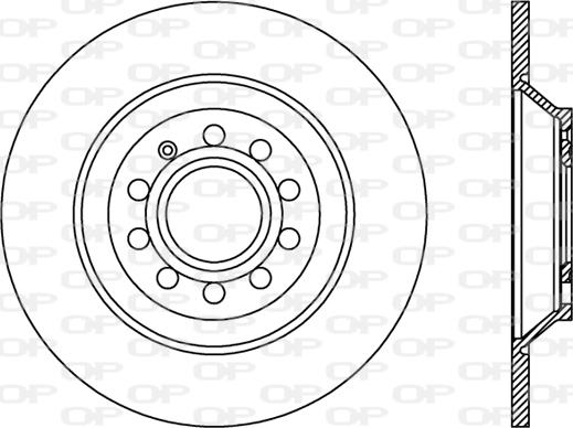 Open Parts BDR2442.10 - Disque de frein cwaw.fr