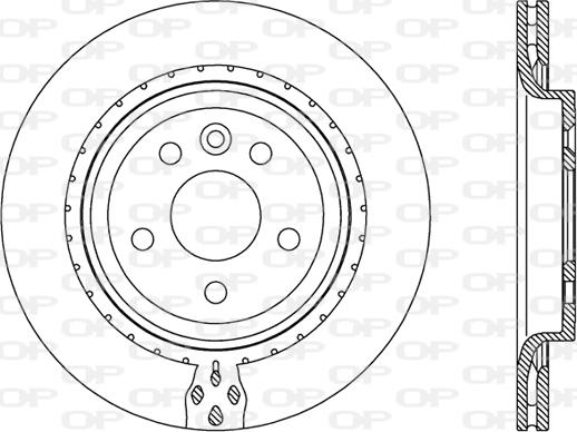 Open Parts BDR2458.20 - Disque de frein cwaw.fr