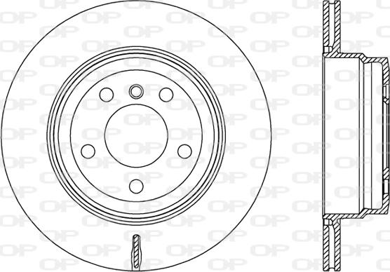 Open Parts BDR2465.20 - Disque de frein cwaw.fr