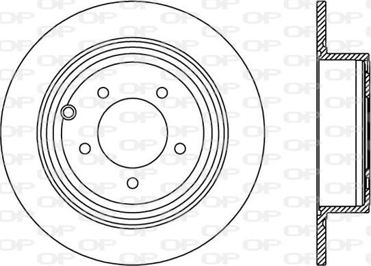 Open Parts BDR2466.10 - Disque de frein cwaw.fr