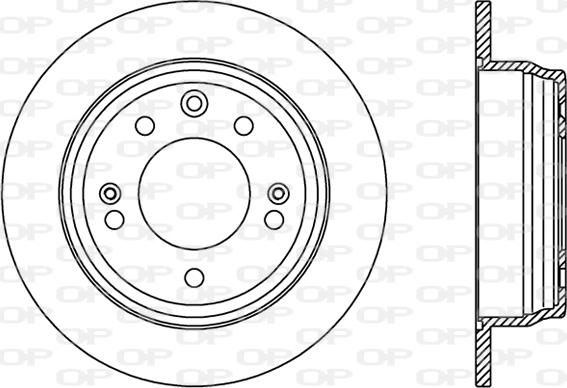 Open Parts BDR2409.10 - Disque de frein cwaw.fr